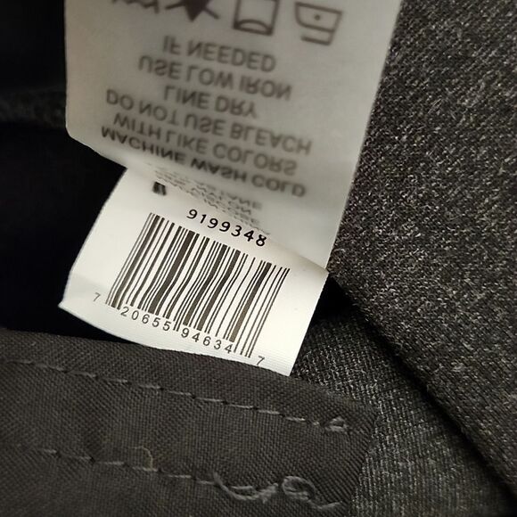 VINCE CAMUTO Style 9199348 Dark Heather Grey Thick Viscose± Warm Pant Size 14 - Picture 10 of 14